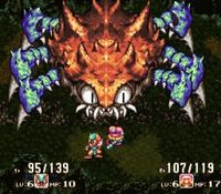 une photo d'Ã©cran de Seiken Densetsu 3 sur Nintendo Super Nes